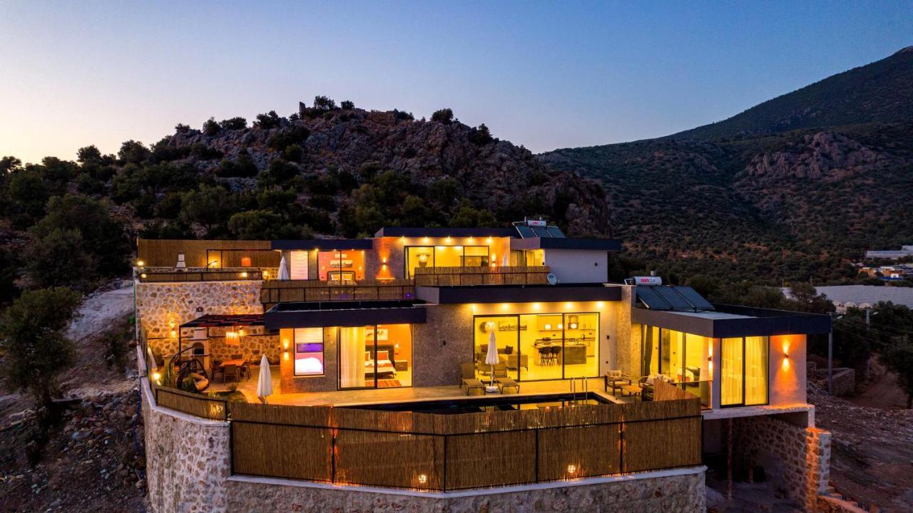 Sare - 2 Bedroom Holiday With Jacuzzi In Kalkan * Cavdir (Kas)